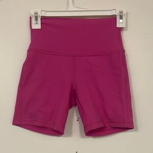 Lululemon Athletica Women's Sonic Pink Bike Shorts